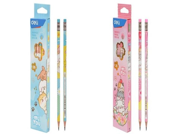 Deli Grafitne olovke 2B 12/1 EC012