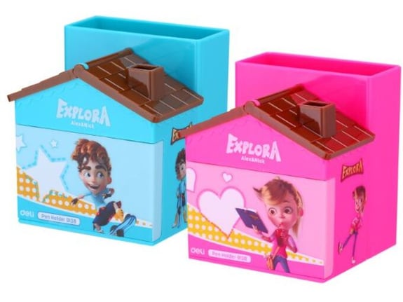 Deli Čaša za olovke Kućica E9138