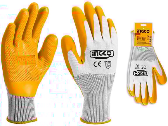Ingco Rukavice Latex Industrial HGVL08-XL