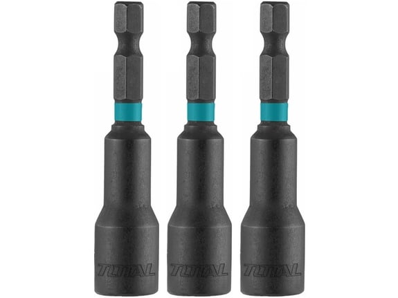 Total alati Set udarnih magnetnih usadnhi nastavaka HEX 13mm, dužina 65mm