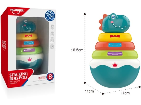 Huanger Roli-poli dino sa prstenovima