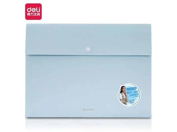 Deli Fascikla Pastel A4 Veličine sa 8 pregrada 72456