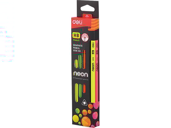 Deli Grafitne olovke Neon HB 1/12 EU51600