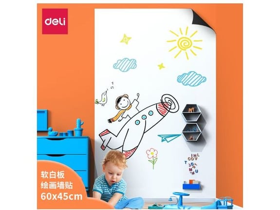 Deli Tabla magnetna i samolepljiva 45×60 cm 50007