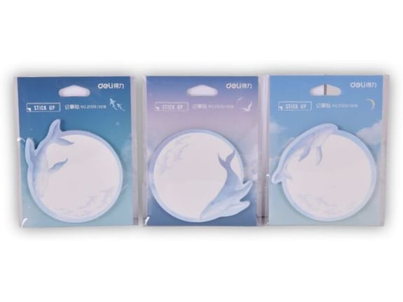 Deli Stiker blok Delfin - 30 lista 21519