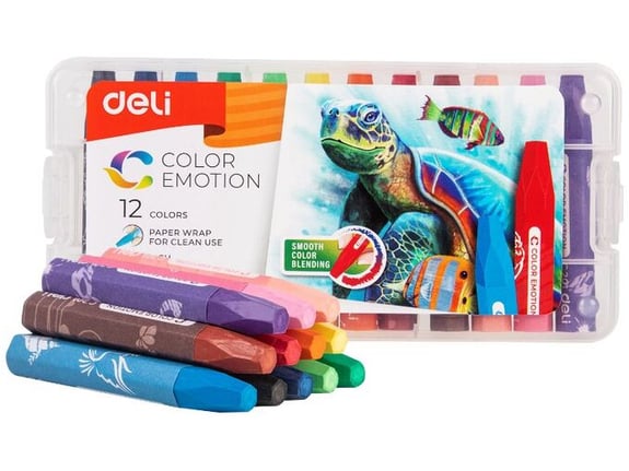 Deli Voštane bojice Color Emotion 1/12 EC20104