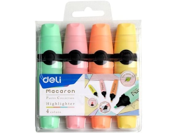 Deli Signir - Tekstmarker Macaroon 1/4 EU356-MT