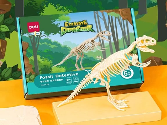 Deli Dečija igračka Kreativni set za iskopavanje T Rex 74351