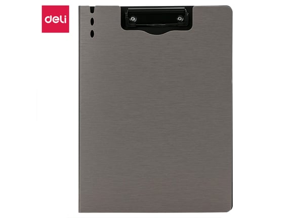 Deli Ataše mapa A4 PP pena 2mm siva sa preklopom