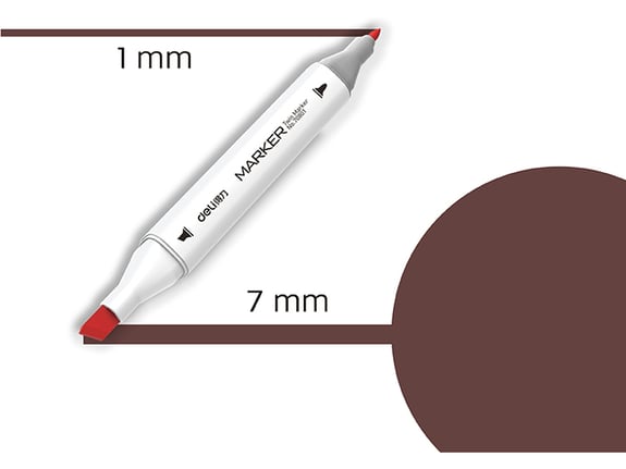 Deli Marker Sketch 98 kesten braon 70801A-98