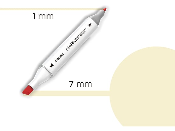 Deli Marker Sketch 172 svetlo bež 70801A-172