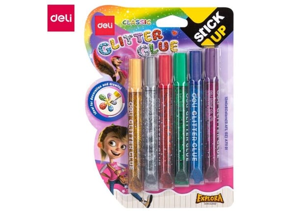 Deli Lepak glitter classic 12ml 6 boja EA71101