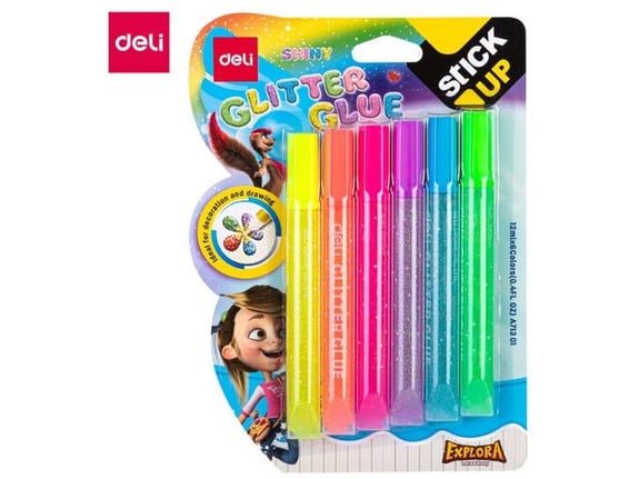 Deli Lepak glitter neon 12ml 6 boja EA71301