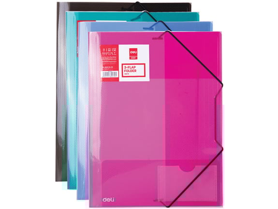 Deli Fascikla sa gumicom i futrolom za vizit kartu E39579