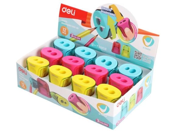 Deli Rezač za olovke U Touch dupli ER01100