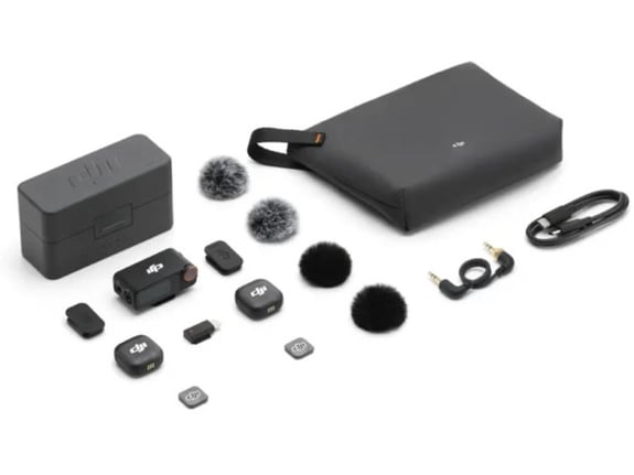 DJI Mikrofon Mic 3 2 TX + 1 RX + Charging Case