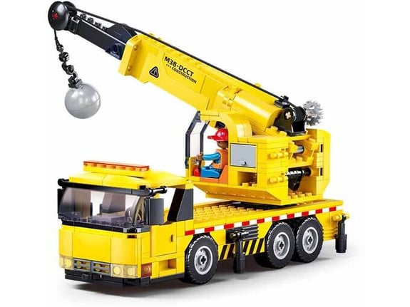 Sluban Kocke Kran na točkovima 280kom