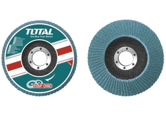 Total alati Lamelni brusni disk 115mm za metal P80 zirconium