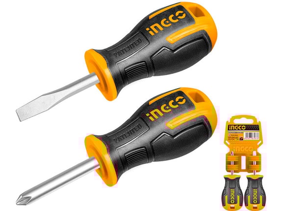 Ingco Set odvijači SL+PH 2Kom NETO 7 HKSDS2028