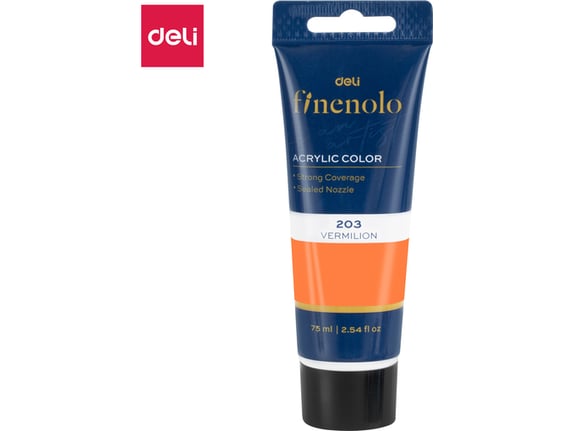 Deli Akrilna boja u tubi 75ml EC75-VR