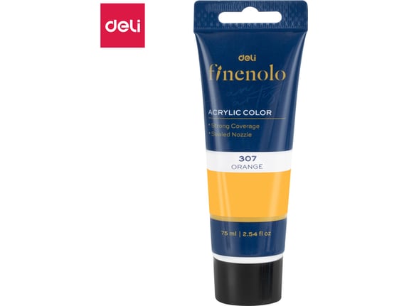 Deli Akrilna boja u tubi 75ml EC75-OR