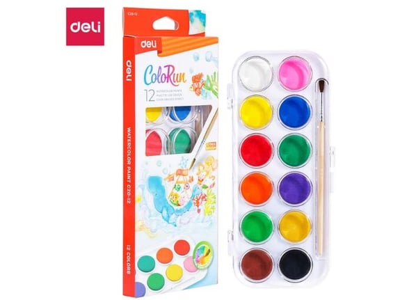 Deli Vodene boje Colorun 1/12 EC20-12