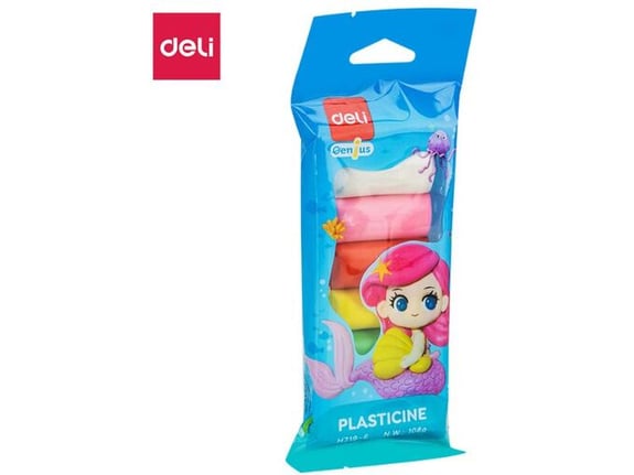 Deli Plastelin 108g - 6 boja dezen Sirena EH719-6