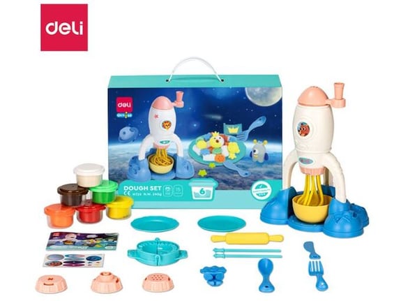 Deli Masa za modeliranje 3D Set Raketa - Špagete 19 Delova EH724