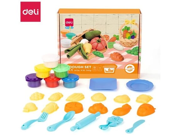 Deli Masa za modeliranje Povrće EH726