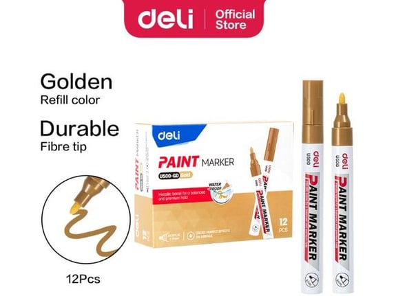 Deli Paint Marker Medium EU500-GD