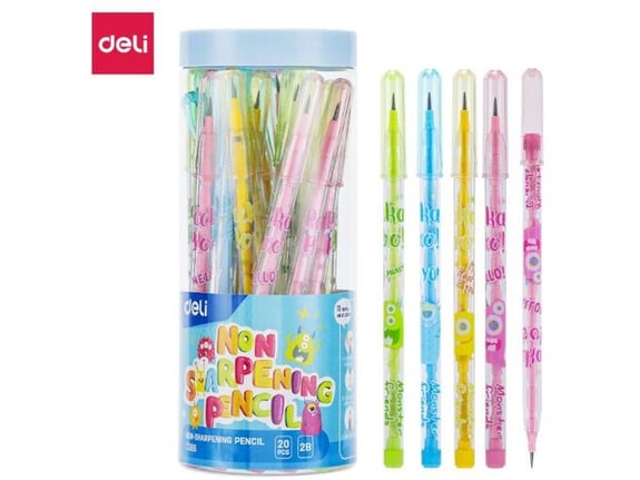 Deli Grafitna olovka Comiko sa nastavcima EC086