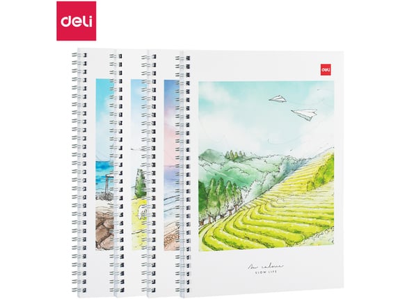 Deli Sveska B5 spiralna Slow Life 60 lista ELB560