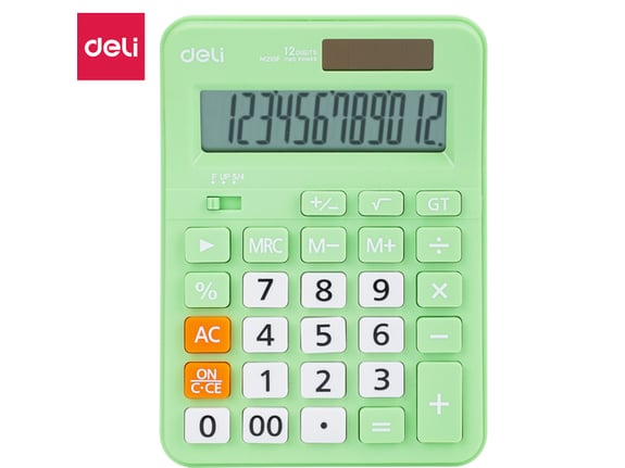 Deli Kalkulator stoni 108.7*152.1*29.8mm EM210Fgreen