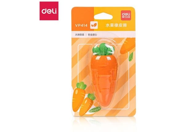 Deli Gumica Jumbo u blisteru Šargarepa VP414