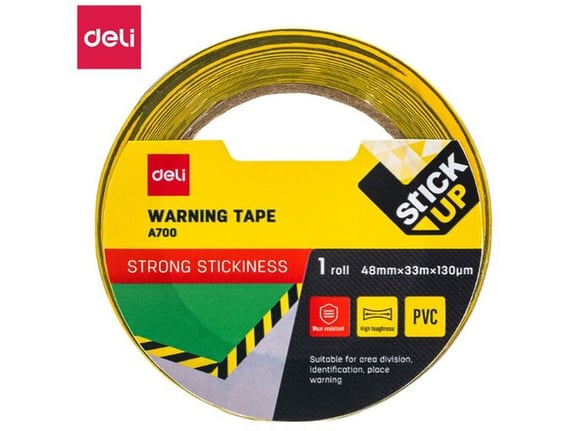 Deli Traka žuto crna 48mmx33mx130Mic EA700