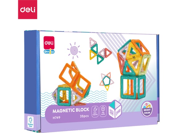 Deli Magnetni blokovi 35 komada EH749