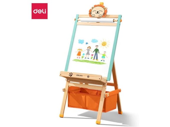 Deli Tabla magnetna interaktivna bela i zelena 63×50 cm