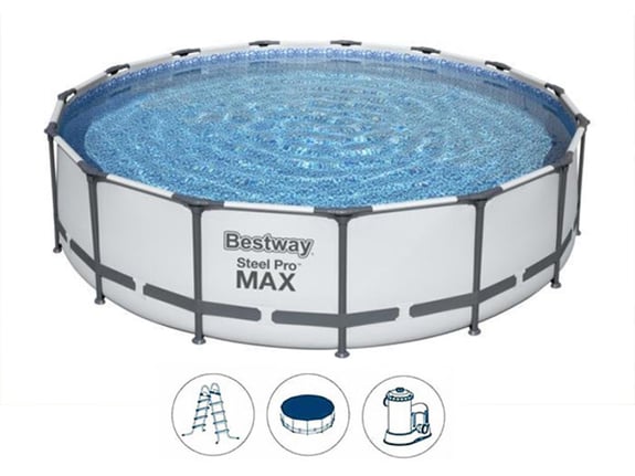 Bestway Bazen sa čeličnim ramom 457x107cm