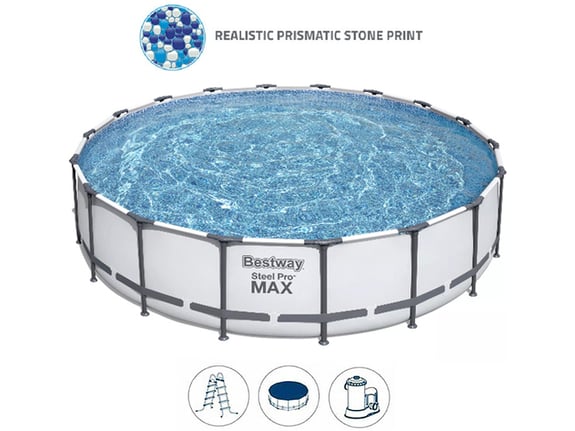 Bestway Bazen za dvorište Steel Pro Max sa čeličnim ramom 427x122cm