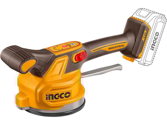 Ingco Aku vibro vakum za keramiku 60kg Super CTVLI2001