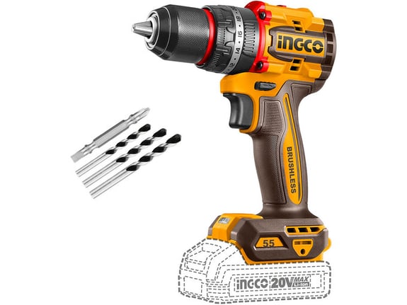 Ingco Aku udarna bušilica 55NM solo Super CIDLI205581