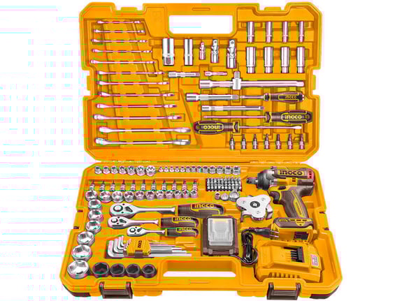 Ingco Set alata 152kom+Udarni odvijač 500NM Super HKTHP31521