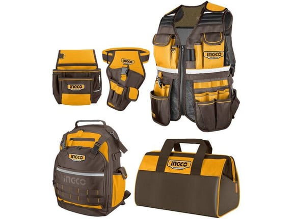 Ingco Set 5/1 ranac + torba + pojas + prsluk Super COS23090
