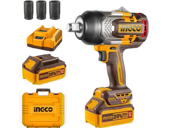 Ingco Aku udarni odvijač 3/4" 1350NM Super CIWLI20135E