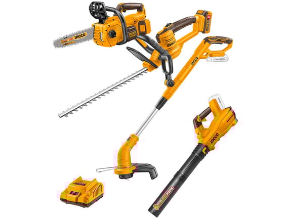 Ingco Aku baštenski set 4/1 Super COSLI250496E