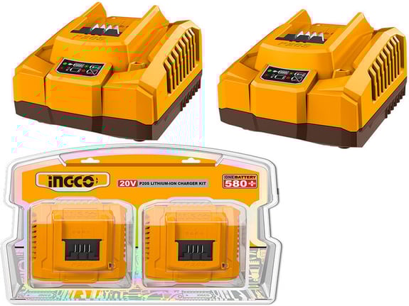 Ingco Set punjača 2x4A Super COSLI250388E