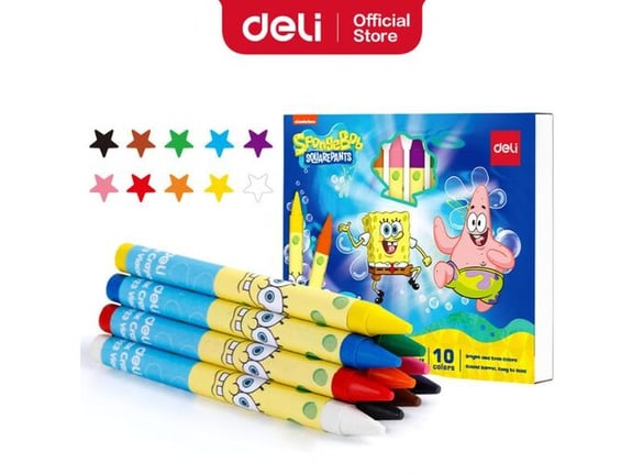 Deli Voštane boje Sunđer Bob 1/10 EC219-10