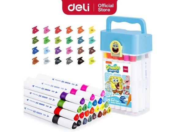 Deli Sketch Markeri Sunđer Bob 1/24 EC188-24