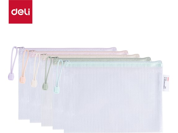 Deli Fascikla za dokumenta, Zip kaširana A5 Macaron EF281