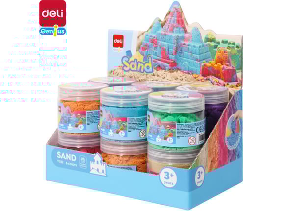 Deli Kinetički pesak 150g mix boja EY012